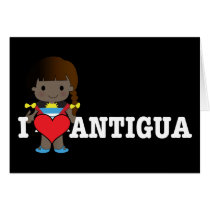 Love Antigua Card