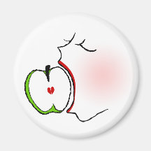 Love Apple Magnets