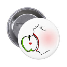 Love Apple Pin