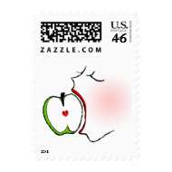 Love Apple stamp