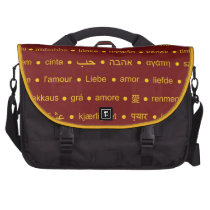 Love Around the World commuterbag