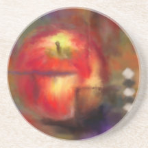 Love at First Bite Beverage Coasters