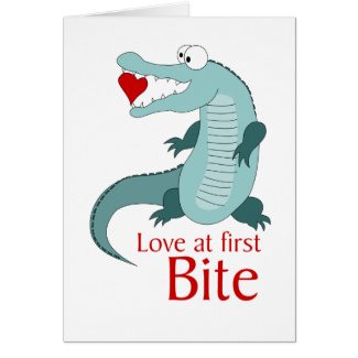 Love at first Bite Card