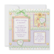 Love at First Sight, Lamb Baby Shower Invitation invitation
