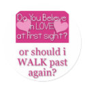 love at first site stickers