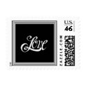 Love (Back & White) postage