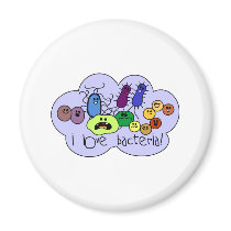 Love Bacteria magnets