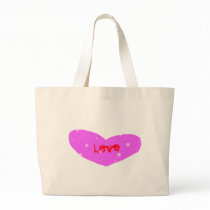 love bag with red trim by joacreations love bag with red trim