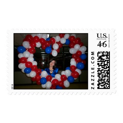 Love balloon Postage