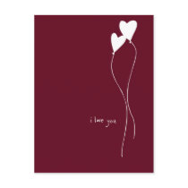 Love Balloons postcards