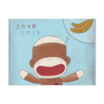 Love & Bananas Postcard