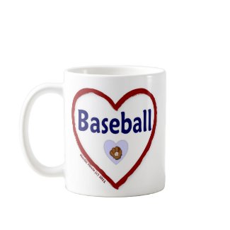 Love Baseball mug