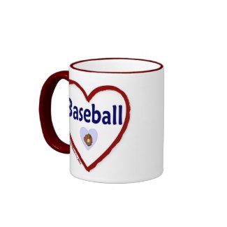 Love Baseball mug