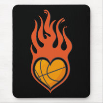 Love Basketball mousepad