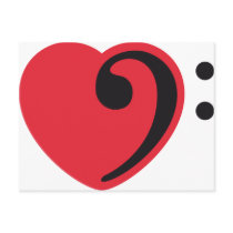 love bass post card