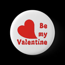 love be myvalentine buttons
