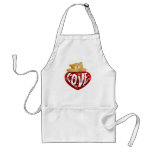 LOVE BEAR APRON