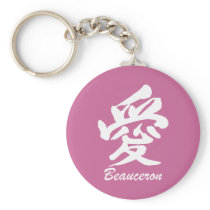 love Beauceron Key Chains