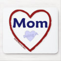 Love Being A Mom Mouse Pads