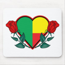 Love Benin Mousepads