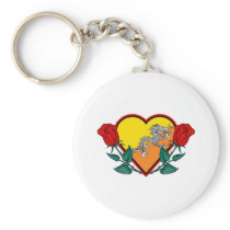 Love Bhutan Key Chain