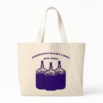 Love Big Jugs Tote Bags
