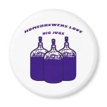 Love Big Jugs Fridge Magnets