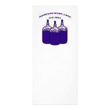 Love Big Jugs Rack Card Design