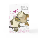Love Bird Owls Greeting Card