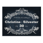 Love Bird Vines, RSVP postcards