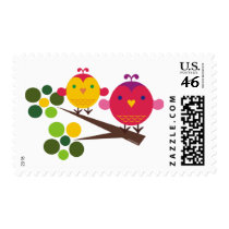love birdies postage stamps