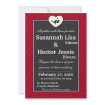 Love Birds 5x7 Invitation