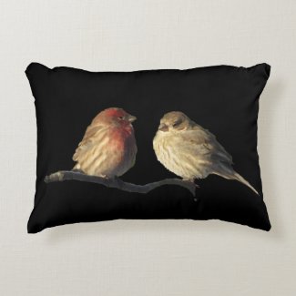 Love Birds Accent Pillow