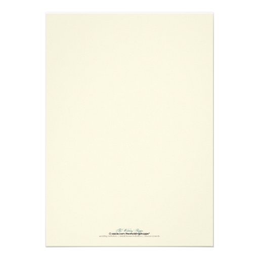 Love Birds Branch Wedding Invitation (lime)