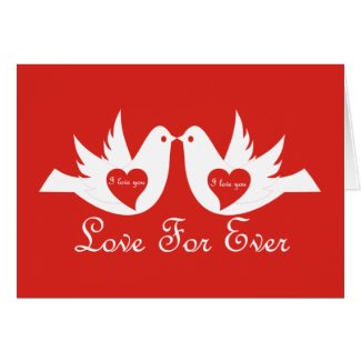 Love Birds card