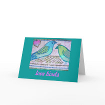 Love Birds cards