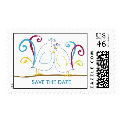 Love birds - Customizable! Stamps