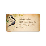 love birds cute sweet romantic wedding labels