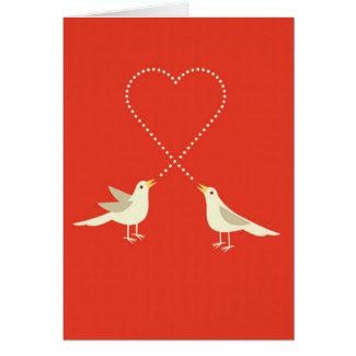 Love Birds Greeting Card