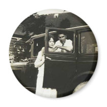 love birds in a car magnets by amazingvintage love birds in a car magnets