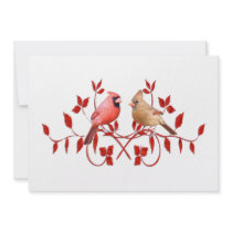 Love Birds Custom Invitation