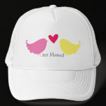 Love Birds Just Married Hat hats