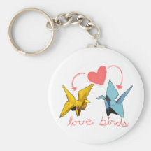 love birds keychain