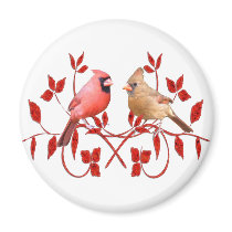 Love Birds Fridge Magnets