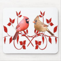 Love Birds Mouse Pads