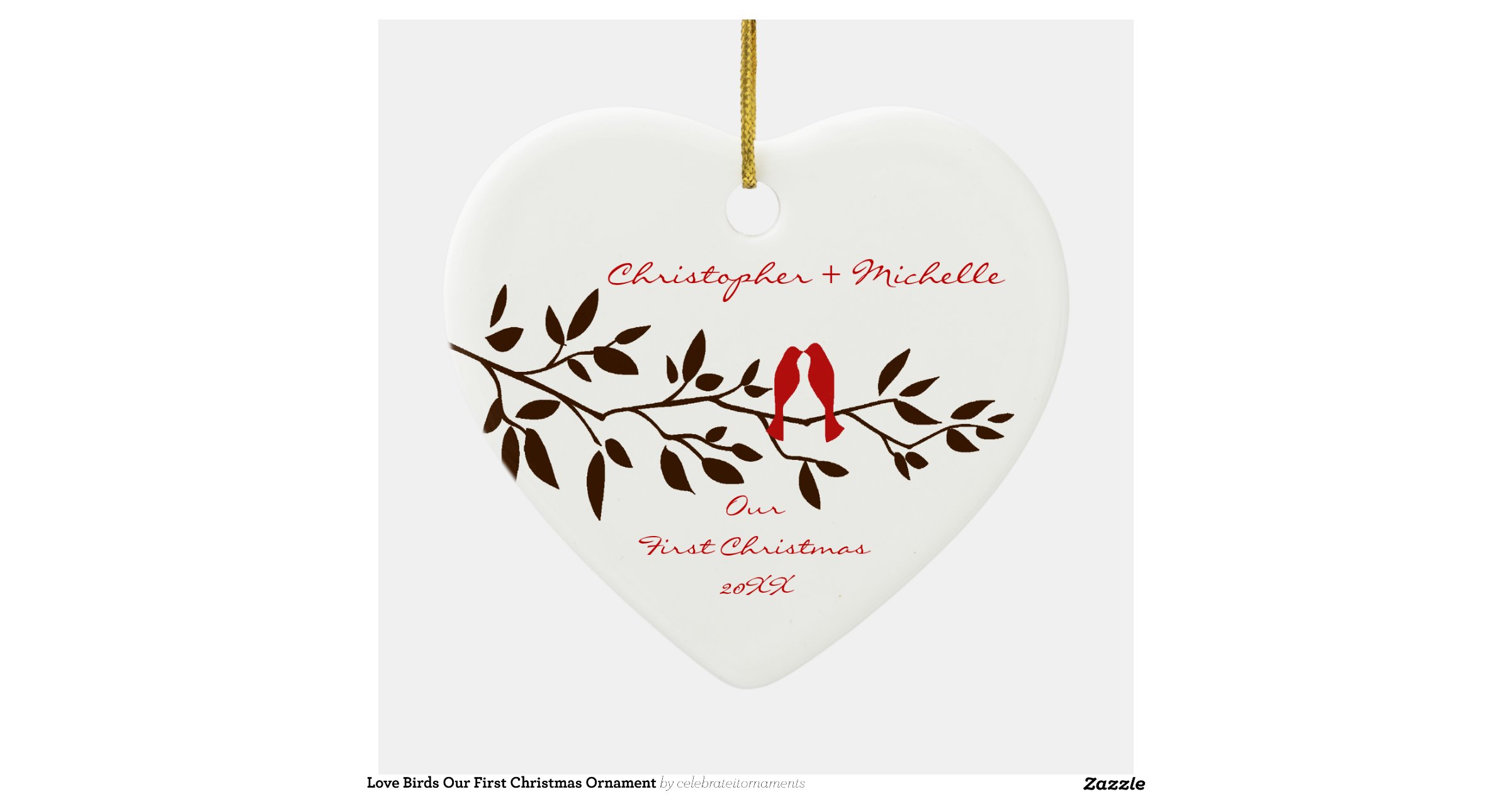 love birds our first christmas ornament love birds our first christmas ornament