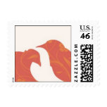 Love Birds Pattern Postage Stamp