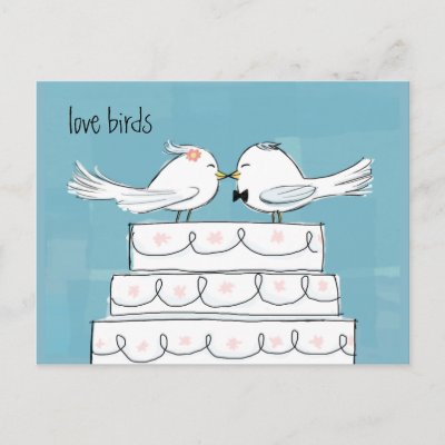 Love Birds Post Card
