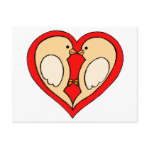 Love Birds postcards
