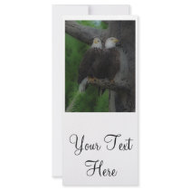 'Love Birds' Personalized Rack Card